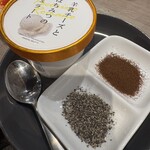 ジンギスカン×厚岸牡蠣  ラムグチカズヤ - ジェラートめちゃ美味かった♡