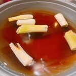 海の達磨 魚心 - ネギ焼いてあるの嬉しい