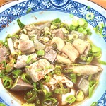 關白 - ネギをどけるとこんなにたくさんのホルモンが！