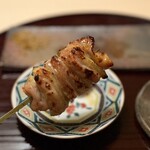 銀座 鳥さと - もも肉西京焼き