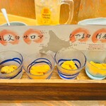 うに小屋 高田馬場店 - 雲丹食べ比べ♡