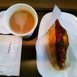 カフェ・ド・クリエ 小手指南口店 - カフェモカHOTとホットチリ