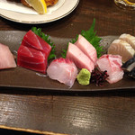 おもひで横丁 藤枝市場～ - 刺身盛り