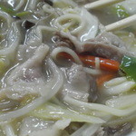 赤井食堂 - 今回は肉多めで、きくらげなし（H27.1)