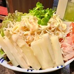 炭火焼肉 一龍 - サラダは盛りだくさん‼︎