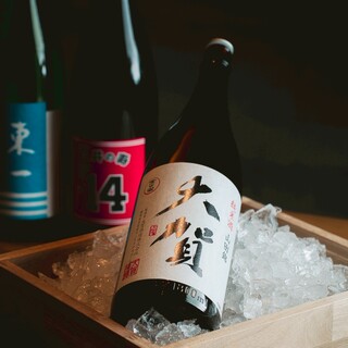 福岡の地酒を中心に揃えた日本酒◎ノンアルコールドリンクも充実