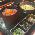 炭火和牛燒肉Moumoutei 廣小路店 - もうもう牛まぶし（出汁付き）卵トッピング
