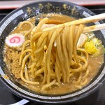 松戸富田製麺 - 平日限定 濃厚中華そば　麺　2026.1.16