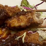 洋食料理カフェ ナンバリボン - 豚ロースカツプレート