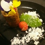 レスト ケイ ヤマウチ -  キャラメルと珈琲のムース