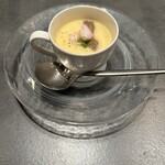 京都 鉄板焼 grow - 黒毛和牛の茶碗蒸し