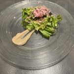 京都 鉄板焼 grow - サラダ