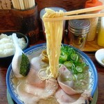 博多とんこつ 天神旗 - 本博多Lightチャーシュー麺