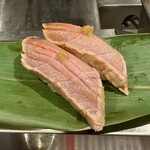 すし専門ストア かど平 - づけ2貫500円