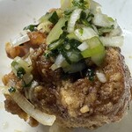 香蘭園 - 骨付き鶏の旨みが強いです！