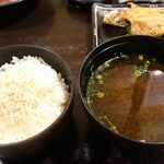 市場前食堂磯の家 - （島根定食）ご飯に味噌汁