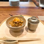 旬彩天 つちや - 〆のご飯 天丼 *天丼、天茶、じゃこご飯から選択可能