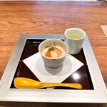 旬彩天 つちや - 沖縄県産黒糖プリンと金柑の蜜煮