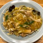 糸仙 - あんかけ揚げそば