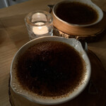 coucou! - デザートは定番のブリュレで、これも最高です