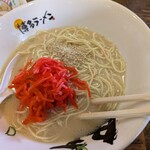 博多ラーメン 膳 箱崎店 - 替玉