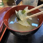 一福 - 味噌汁の具