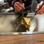 鉄板酒場 やました - 鉄板焼きチャーハン