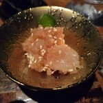 龍吟 - 和え物 フグ明太