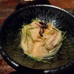 龍吟 - 和え物 フグ葱ヌタ