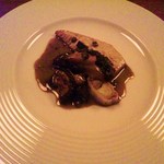 ルフラマンローズ アムリタ - 蒸し鮑と筍　黒大根のフリカッセ