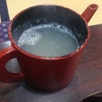 元祖手打そば いづるや - 白濁している