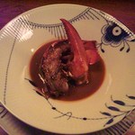 ルフラマンローズ アムリタ - オマール海老のロースト　アメリケーヌソース