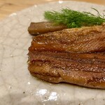 La Stalla - 穴子も頗る美味しかった〜和食の煮詰めとも違うんだけど、しっくりくる美味しさ