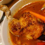 チキンレッグのアップ