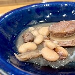 La Stalla - ◆十勝産十字満さんの豆5種類（白花豆、山花豆、大福豆、赤目金時、虎豆）と梅山豚コテキーノの煮込み