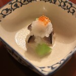 懐石 かみむら - 先付け　なまこだったかな