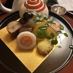 懐石 かみむら - 八寸になるのか　前菜になるのか？