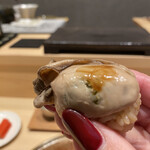 鮨 うら紀 - 京都美浜産　牡蠣（低温調理）