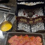 焼肉たまき - にんにくバタータン