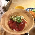 マルモキッチン - 料理写真:まぐろと雑穀とろろごはん