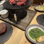 熟成和牛ステーキ グリルド エイジング・ビーフ - 