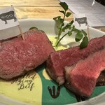 熟成和牛ステーキ グリルド エイジング・ビーフ - 