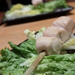 鶏料理 一羽 - うちの火入れを見てくれ！ってささみ