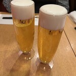 中国料理 琥珀 - ビール
