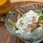 鶏料理 一羽 - ポテサラはオトナ味