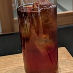 鶏料理 一羽 - 和紅茶ハイ、最近好きですね