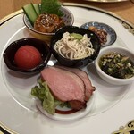 中国料理 琥珀 - 前菜盛り合わせ