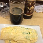 正宗屋 - 出汁卷きにアサヒのスタウト