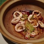 ガラムマサラ - イカのレモングラス炒め