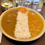 けらら - ダブルセット(1,300円) 納豆と挽肉＋ビーフ